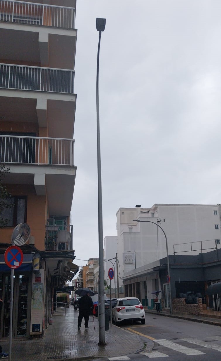 Proyecto de eliminación del vapor de sodio en la zona de Cala Estancia y can Pastilla